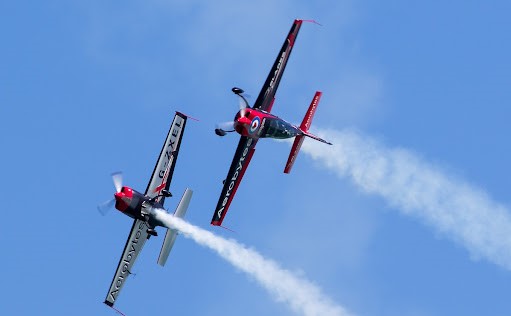 The Blades at a 2023 Airshow